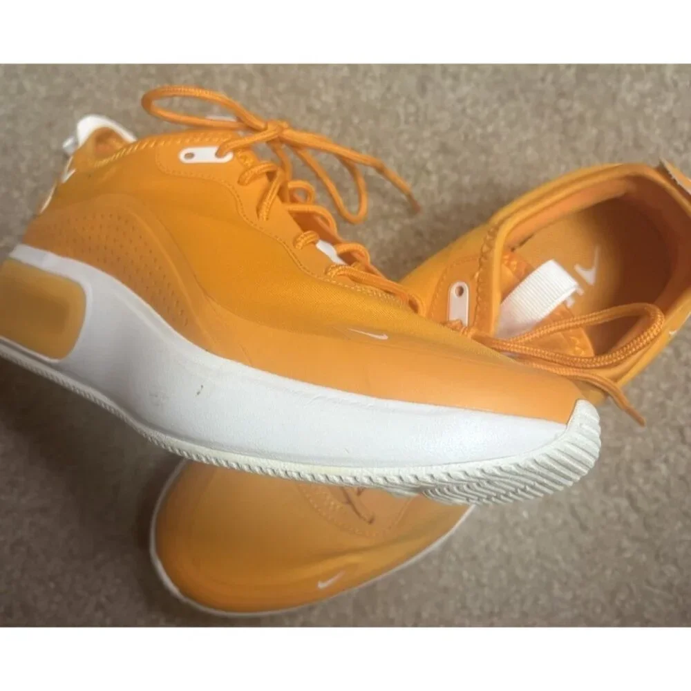 Nike Air Max Dia Orange Peel Summit White Womens Size 7